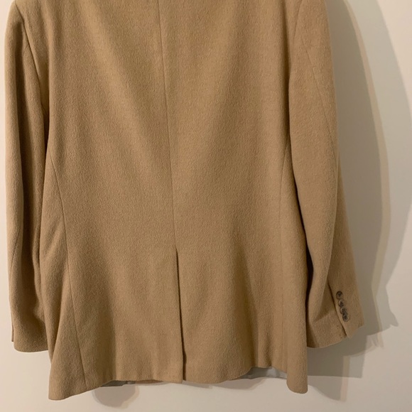 Men’s Camel Hair Sport Coat, size 40R, Club Room - Picture 15 of 16